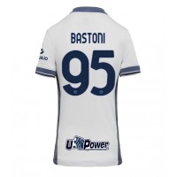 Billiga Inter Milan Alessandro Bastoni #95 Borta fotbollskläder Dam 2024-25 Kortärmad